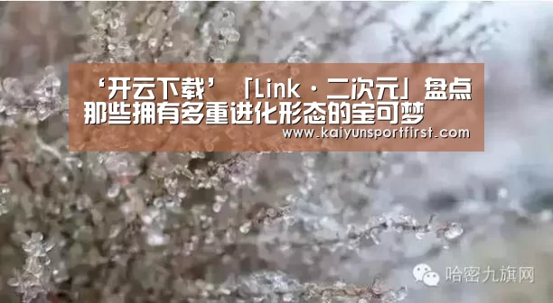 ‘开云下载’「Link·二次元」盘点那些拥有多重进化形态的宝可梦(图3) 开云体育